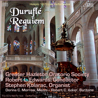 Durufle Requiem CD cover