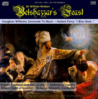 Walton Belshazzar's Feast CD cover